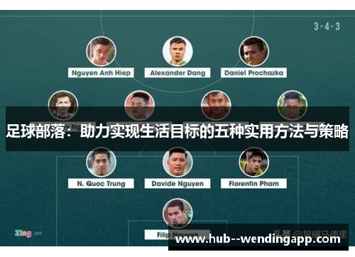 足球部落：助力实现生活目标的五种实用方法与策略