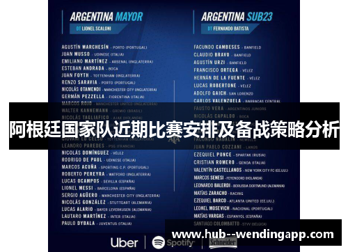 阿根廷国家队近期比赛安排及备战策略分析